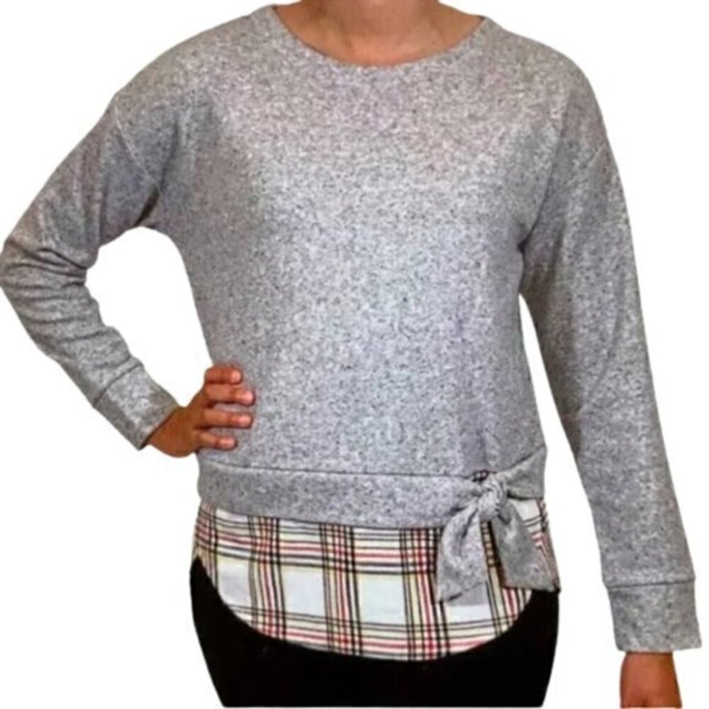 [Izod] 2-fer sweater color light grey - Size S
